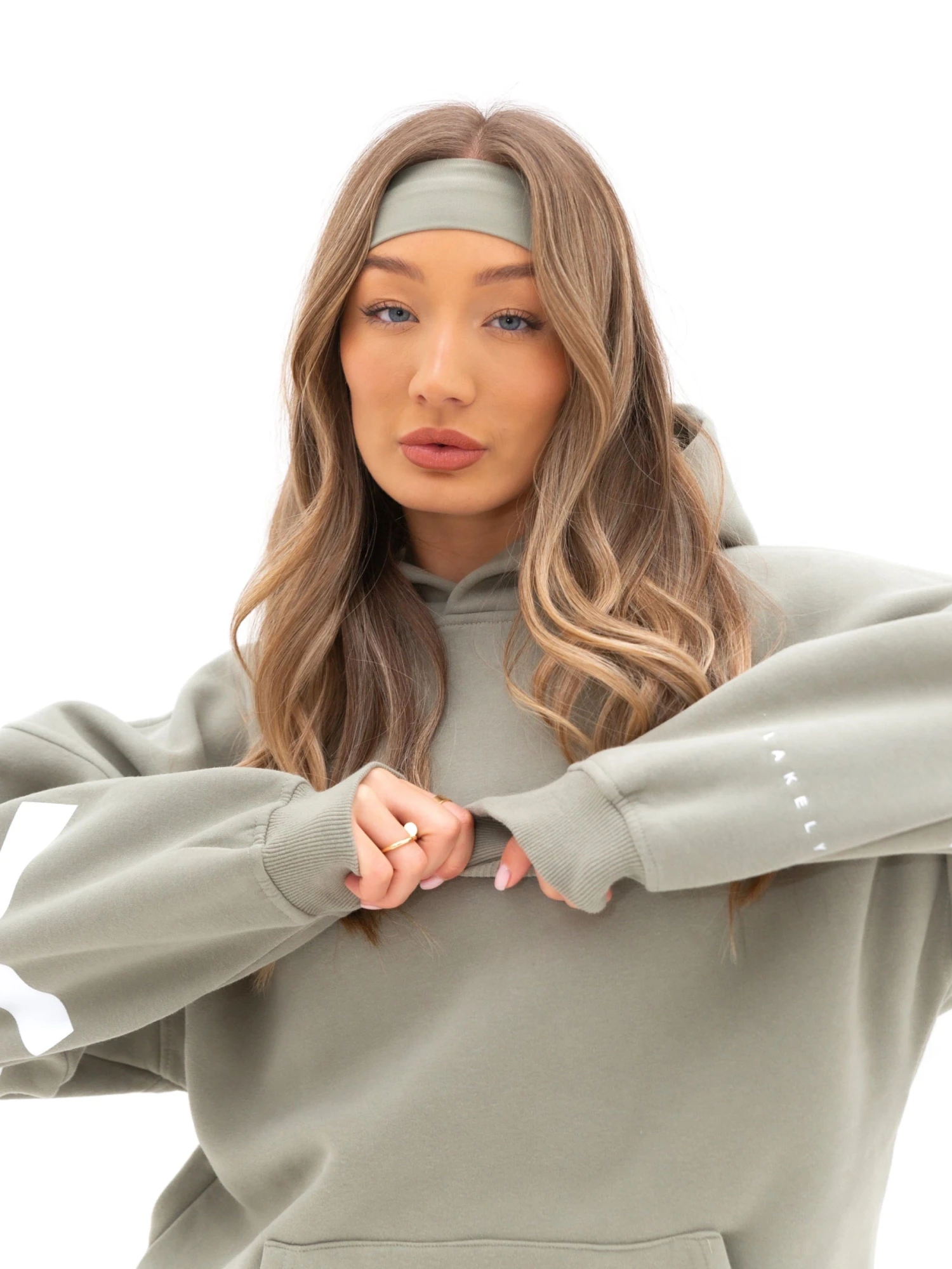 Soft Headband - Olive 3 Soft Headband - Olive