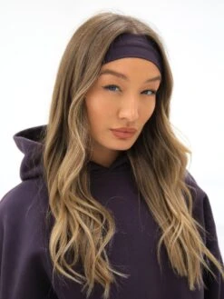 Soft Headband - Plum -Cheap Clothing Store B11XPURPLED 2