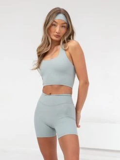 Studio Crossover Shorts - Mineral Blue -Cheap Clothing Store B601LightBlue 04D