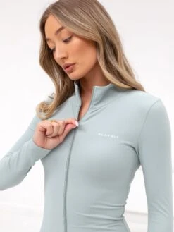 Studio Active Jacket - Mineral Blue -Cheap Clothing Store B605Lightblue 01D