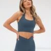 Studio Halter Neck Bra - Slate Blue -Cheap Clothing Store B614Slateblue 03LEADD