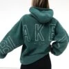Borg Isabel Oversized Hoodie - Green