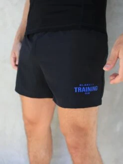 Training Sprint Shorts - Black & Blue -Cheap Clothing Store Blue 03D