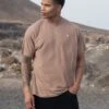 Mala Relaxed T-Shirt - Brown -Cheap Clothing Store BrentfordSageBrownLead