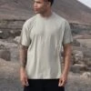 Mala Relaxed T-Shirt- Sage Green -Cheap Clothing Store BrentfordSageLanzaroteLead