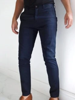Stretch Chino - Navy -Cheap Clothing Store CHINOSNAVY2