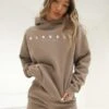 Composure Oversized Hoodie - Brown