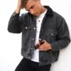 Rapha Denim Jacket - Charcoal -Cheap Clothing Store Charcoal 0