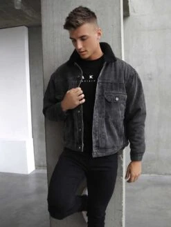 Rapha Denim Jacket - Charcoal -Cheap Clothing Store Charcoal 00
