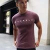 Colton T-Shirt - Burgundy