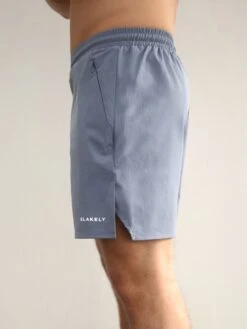 Blakely Track Shorts - Light Blue -Cheap Clothing Store Frame144