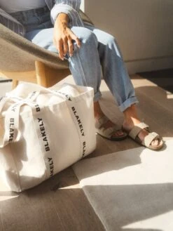 Blakely Tote Bag - Natural -Cheap Clothing Store Frame179