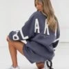Isabel Oversized Jumper - Blue -Cheap Clothing Store Frame204