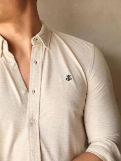 Arlo Soft Stretch Shirt - Sand 11 Arlo Soft Stretch Shirt - Sand -Cheap Clothing Store Frame42