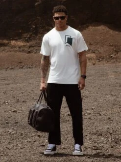 Revolve Relaxed T-Shirt - Flat White 13 Revolve Relaxed T-Shirt - Flat White -Cheap Clothing Store Frame71