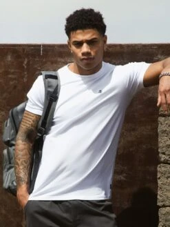 Keswick T-Shirt - White -Cheap Clothing Store Frame76