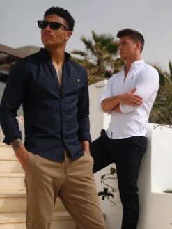 Sloane Slim Fit Tailored Chinos - Brown -Cheap Clothing Store Frame80