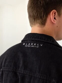 Greenwich Denim Jacket - Black 12 Greenwich Denim Jacket - Black -Cheap Clothing Store GreenwichBlack 02D