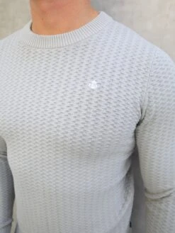 Moreno Relaxed Jumper - Light Stone -Cheap Clothing Store Grey 05D 92181660 48be 4c80 b81e 662500fdb34c