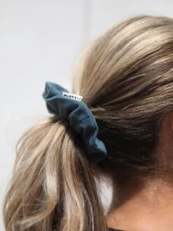 Blakely Scrunchie - Dark Teal -Cheap Clothing Store H11Teal 02D