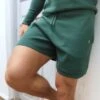 Riad Knitted Shorts - Green -Cheap Clothing Store LEAD2218 GreenD