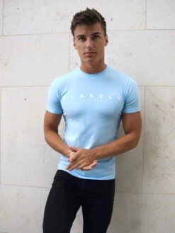 Ocean T-Shirt - Light Blue -Cheap Clothing Store OceanL Blue02D