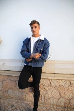 Raleigh Denim Jacket - Blue -Cheap Clothing Store Photo08 09 2022 31730pm