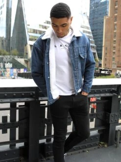 Raleigh Denim Jacket - Blue -Cheap Clothing Store RaleighblueD 3