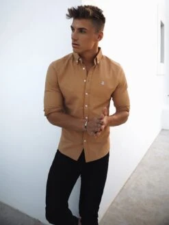 Rioja Shirt - Mustard 11 Rioja Shirt - Mustard -Cheap Clothing Store Rioja3D