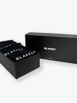 Blakely Socks 3 Pack - Black -Cheap Clothing Store S8S3 BLACK 3PACK 2