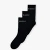 Blakely Socks 3 Pack - Black -Cheap Clothing Store S8S3 BLACK 3PACK LEAD