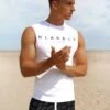 Sarasota Sleeveless Tee - White 2 Sarasota Sleeveless Tee - White -Cheap Clothing Store Sarasota 1D1