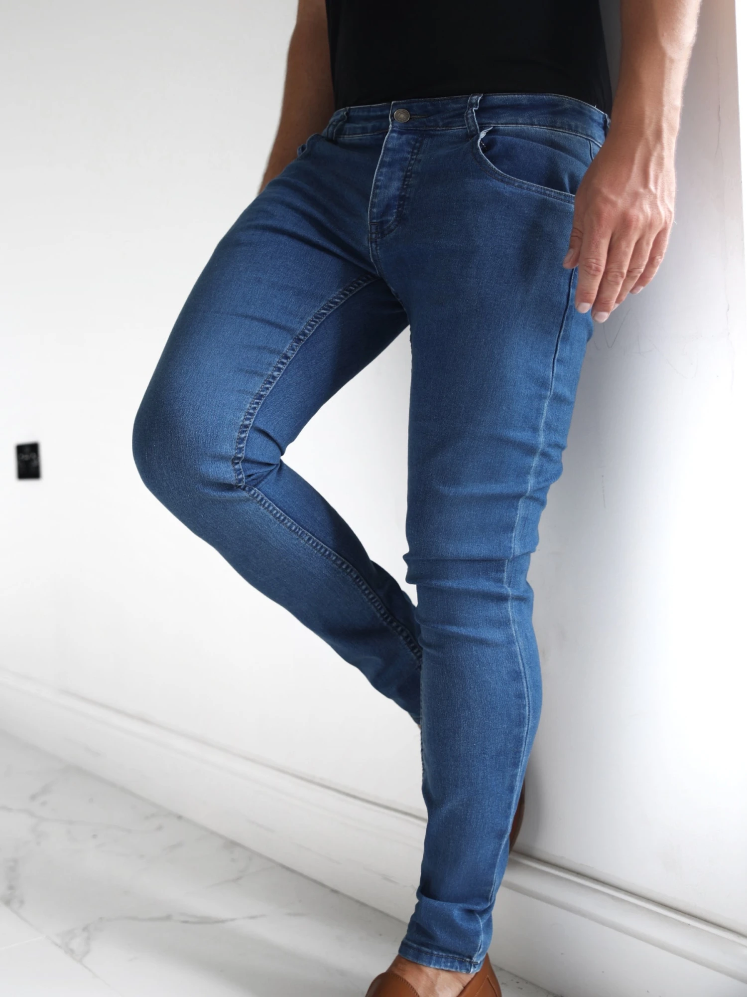 Vol. 7 Skinny Jeans - Blue 4 Vol. 7 Skinny Jeans - Blue - Image 2