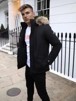 Verden Coat - Black -Cheap Clothing Store Verden 2D