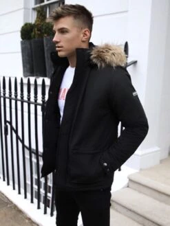 Verden Coat - Black -Cheap Clothing Store Verden 3D