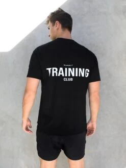 Relaxed Training T-Shirt - Black -Cheap Clothing Store White 02D