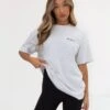 Series Oversized T-Shirt - Marl White -Cheap Clothing Store edit1966AWMarlWhite 01LEADD