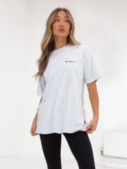 Series Oversized T-Shirt - Marl White -Cheap Clothing Store edit1966AWMarlWhite 06D f2578a4b 54fb 44e0 8f2b 3e1e0b14a65b