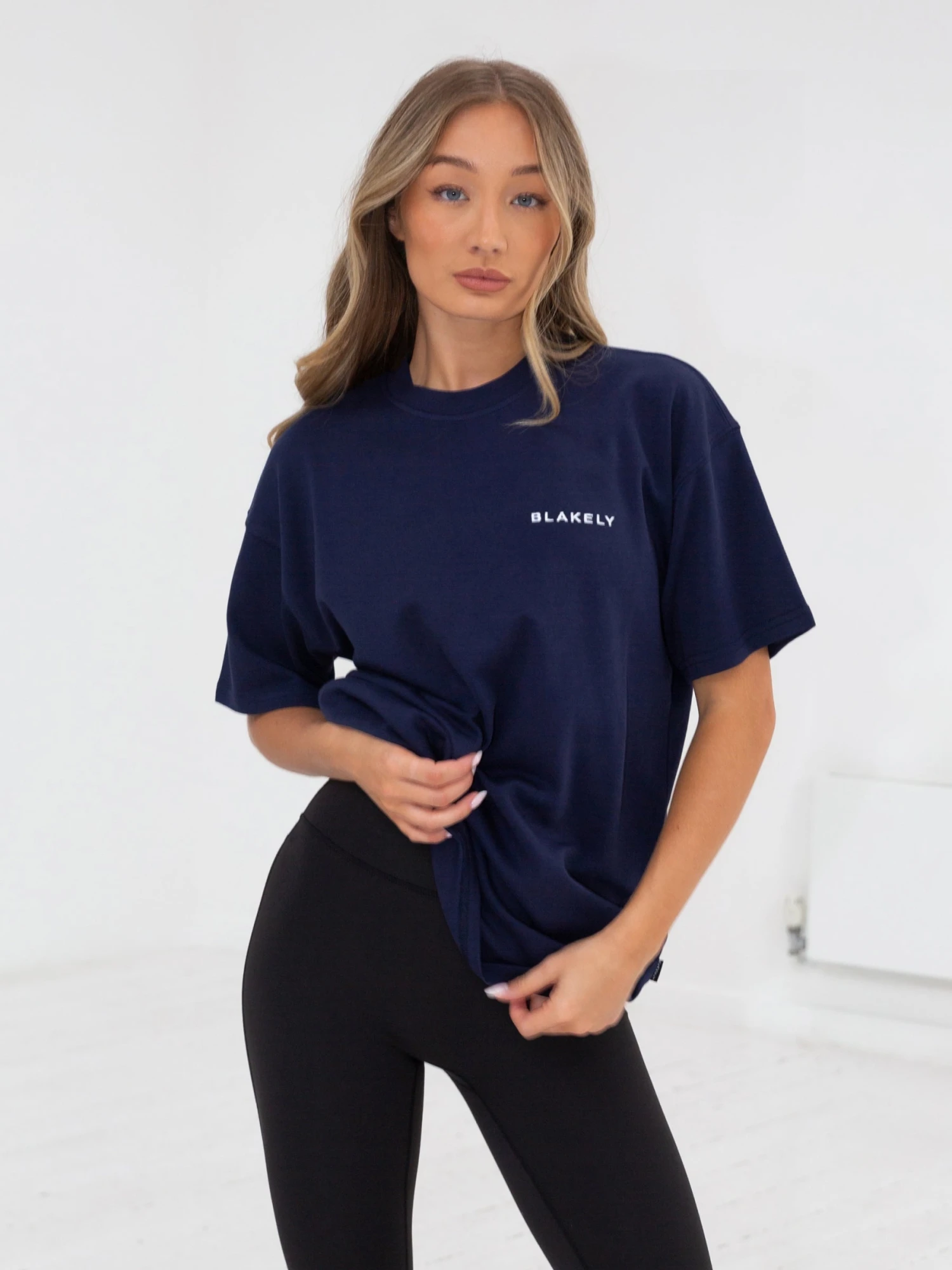 Series Oversized T-Shirt - Navy 4 Series Oversized T-Shirt - Navy - Image 2