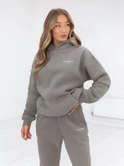 Series Oversized Hoodie - Stone Grey -Cheap Clothing Store edit836AWGrey 05D