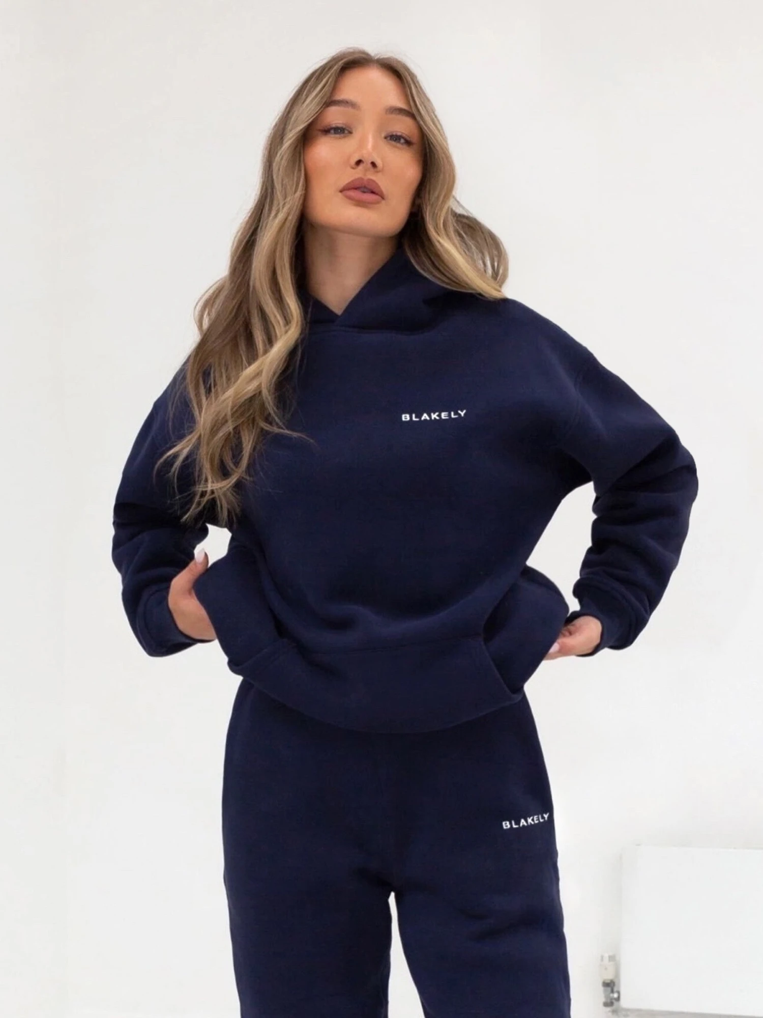 Series Oversized Hoodie - Navy 3 Series Oversized Hoodie - Navy
