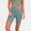 Soft Sculpt Cycling Shorts - Sage Green -Cheap Clothing Store edit 2742 sageD 12copy 5fa5d0d5 7be2 4ff9 9a44 1741306f6ff2